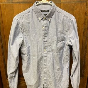 Banana Republic slim fit Oxford long sleeve button up